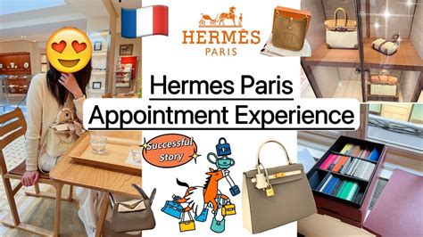 hermes paris store appointment|hermes appointment system.